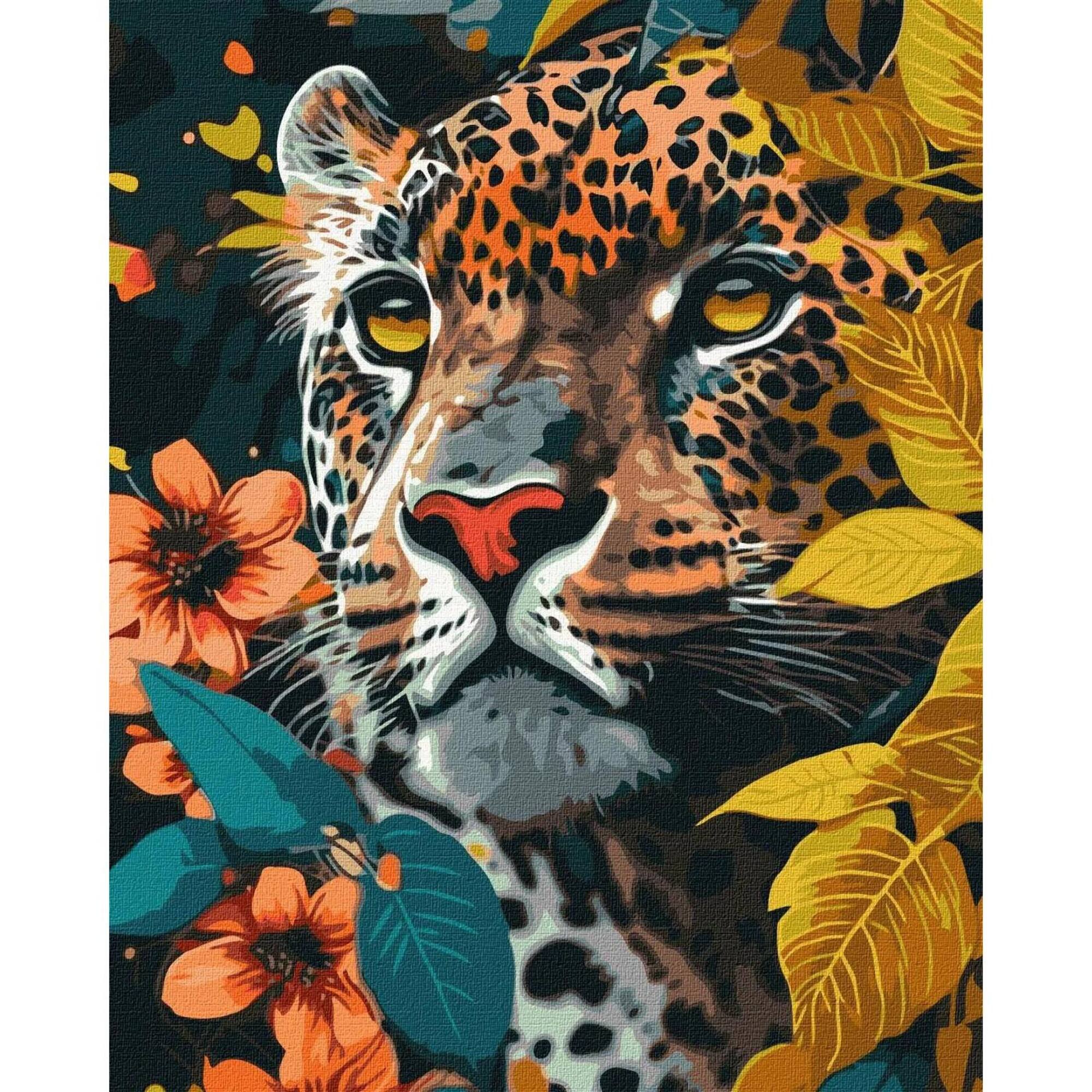 Ideyka Dangerous Predator Painting by Numbers Kit